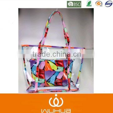 2015 colorful high quality Fashion Beach Bag for summer lady