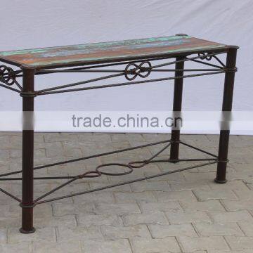 Industrial Console Table