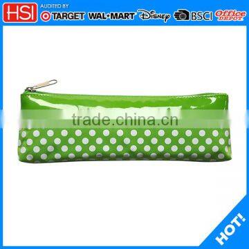 custom printed PU pencil case pencil pouch for high school