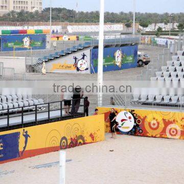 Outdoor football handball vollyball metal bleacher