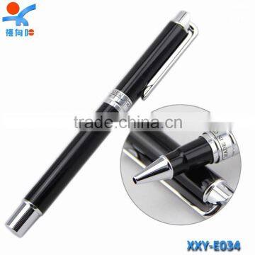 New product black high quality heavy metal roller tip pen