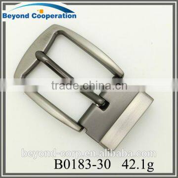 Zinc Alloy Die-casting Matte Black Gun Pretecting Coating Pin Belt Buckle photo-6