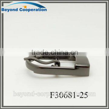 25mm Shiny Gun Metal Tri Glide Pin Buckle for Women Bag photo-5