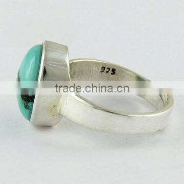 Royston !! Turquoise 925 Sterling Silver Ring, Gemstone Silver Jewellery, Silver Jewellery photo-4