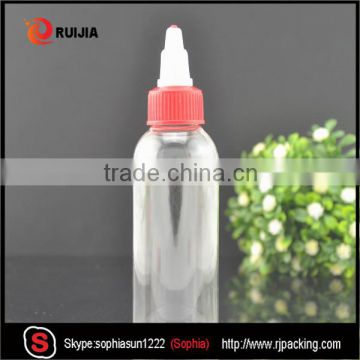 60ml plastic chemical glue/lube bottle with glue/lube cap