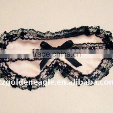 100% Silk Eye Mask with lace