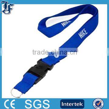 high quality custom polyester nike lanyard wholesale no minimum order