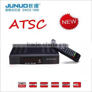 Great Sale 2016 Auto and manually scan ATSC/ATSC receiver TV hot sell for Mexico ATSC tv box