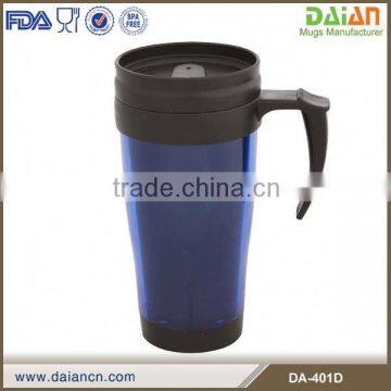 Promotional Plastic Thermo Coffee Mugs With Handle photo-2