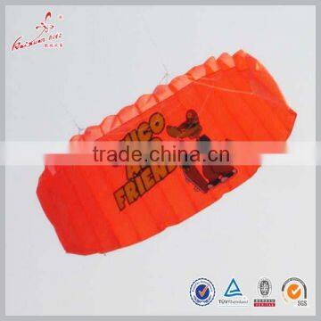 Weifang Factory No Frame Fodlable Power Kite for Advertising