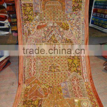 INDIAN beaded tapestry wall hanging/rugs