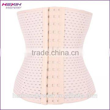 Fashion Nude Ventilate Plus Size Waist Training Belt Corset For Women