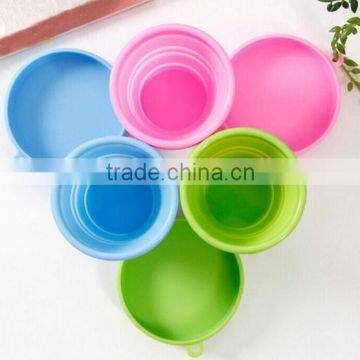 Popular Portable Colorful Silicone Folding Collapsible Cups & Retractable Cup photo-4