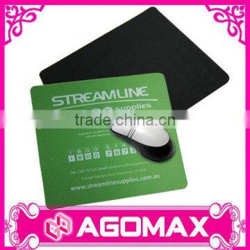 Practical novelty gift portable natural rubber mouse pad