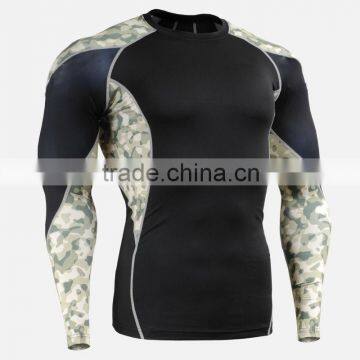 2014 long sleeve compression shirt fashion design compression shirt