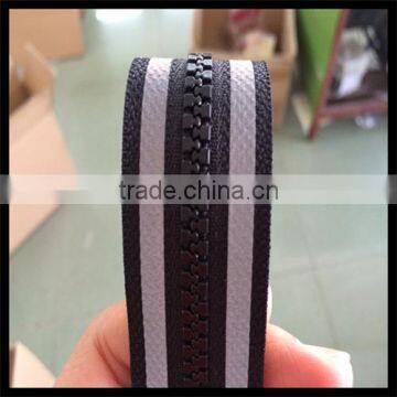 TPU Wholesale Clothing With Resin Reflective Zipper