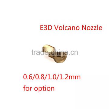 3D Color Printer E3D Volcano Nozzle 0.6/0.8/1.0/1.2mm for 1.75mm Filaments 3D Sla Printer