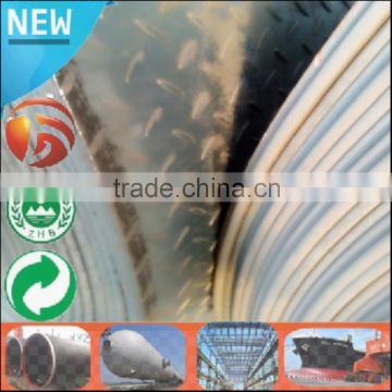 Price of 10mm Q235B checkered chequered steel plate weight