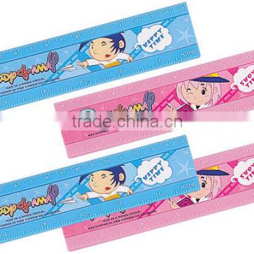 Cheap Price Non-toxic 15cm Plastic Scale Ruler photo-3