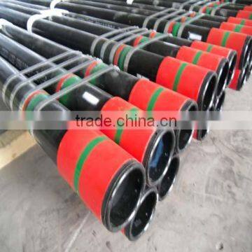 API 5CT seamless steel oil tubing/ J55 K55 N80 L80 tubing/ 1.05" ~ 4.5" seamless threaded & coupled tubing