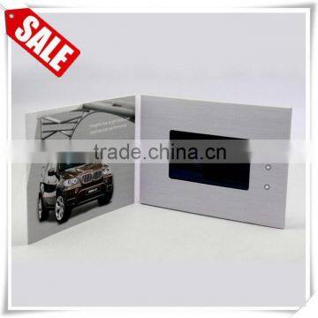 Digital video brochure, digital video booklet, digital video card