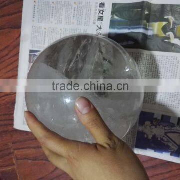5kgs natural rock polished clear quartz stone crystal spheres