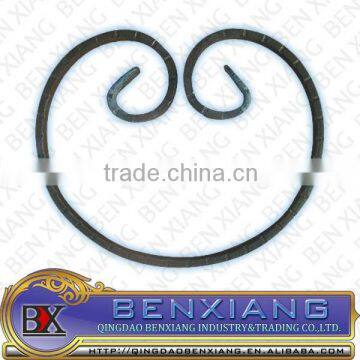 BX10.305 wrought iron ornamental C scrolls