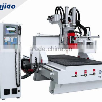 Round type Auto tool change model wood cnc router with TJ-1224