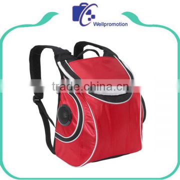 New design insulated cooler backpack bag with speaker