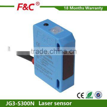 CE JG3 series 300mm sensing background suppression optical small spot laser sensor