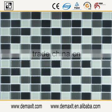 2016 Mixed Color square shape glass mosaic,mosaic glass,glass mosaic tiles made in china