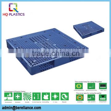 Hygienic HDPE Grid Cavity Euro Plastic Pallet for Foods