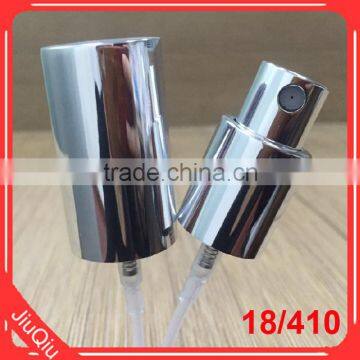 18/410 aluminium perfume spray/ Plastic Pump Fine Mist Sprayers Cosmetic Packaging