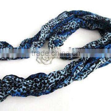 2013 Multicolor Leopard pattern wholesale scarf jewelry for women accessory