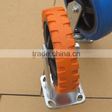 Chinese Best Industrial Locking Pvc Heavy Duty Casters for Carts photo-2