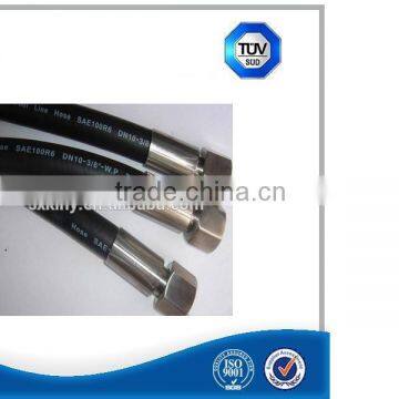 Heat resistant rubber diffuser tube