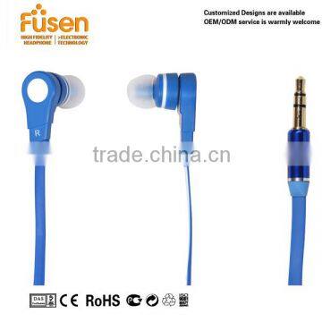 F-ML02 in-ear earphone micro plastic earphones CE&RoHs certification