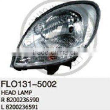 European car of renault Kanggoo head light