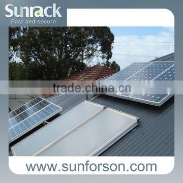 Tin Roof Solar Panel Mounting System