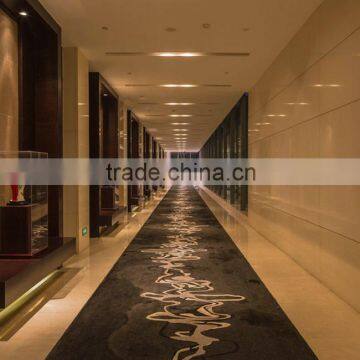 Hand tufted carpet custom carpet for 5 star hotel corridor use