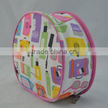 High quality promotional cotton canvas cosmetic bag