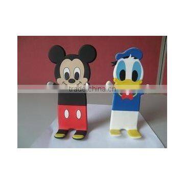 Cartoon Shape Promotional Detachable PVC Mobile Display Phone Holder