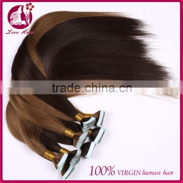 Cheap human 100% brazilian hair clip-in hair extension