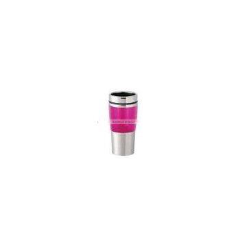 stainless steel travel mug 400ml thermo mug