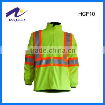 high visibility softshell jacket