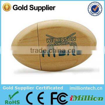 Noble Oem Promotion Gift Usb Set , EU Standard Natural Wood High Quanlity Wood Usb Flash Drive photo-2