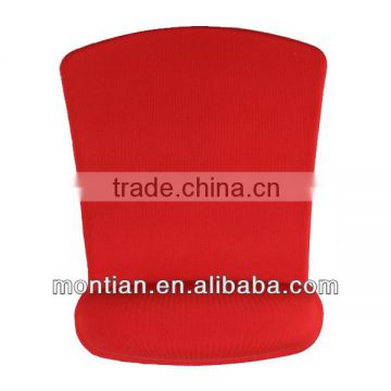 Wholesale top quality memory foam mouse pad,red mouse pad