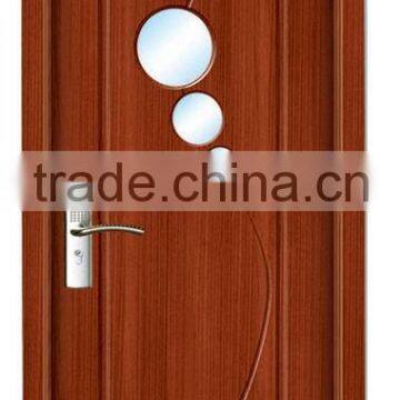 New Design PVC single Interior Wooden Doors design