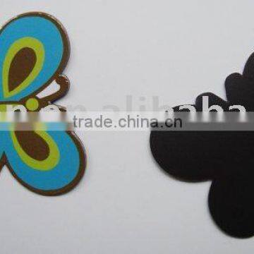 Butterfly shape PVC fridge magnet