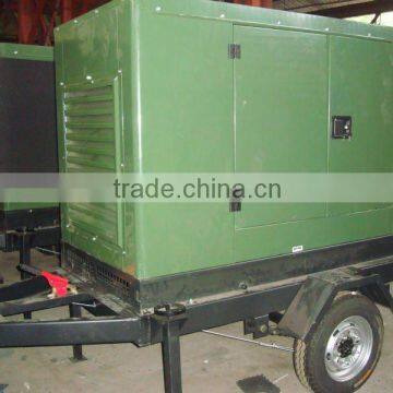 trailer mount Air cooled generator 15 kw diesel